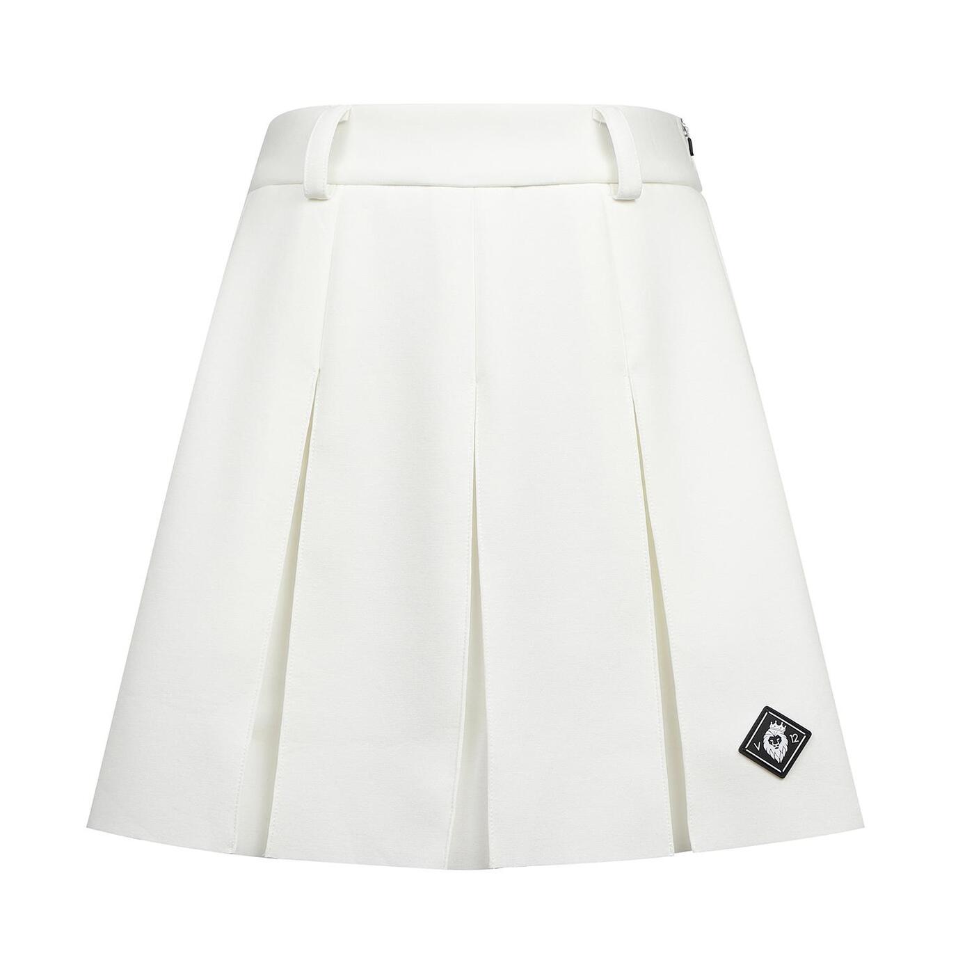 UP FLARE SKIRT_WH