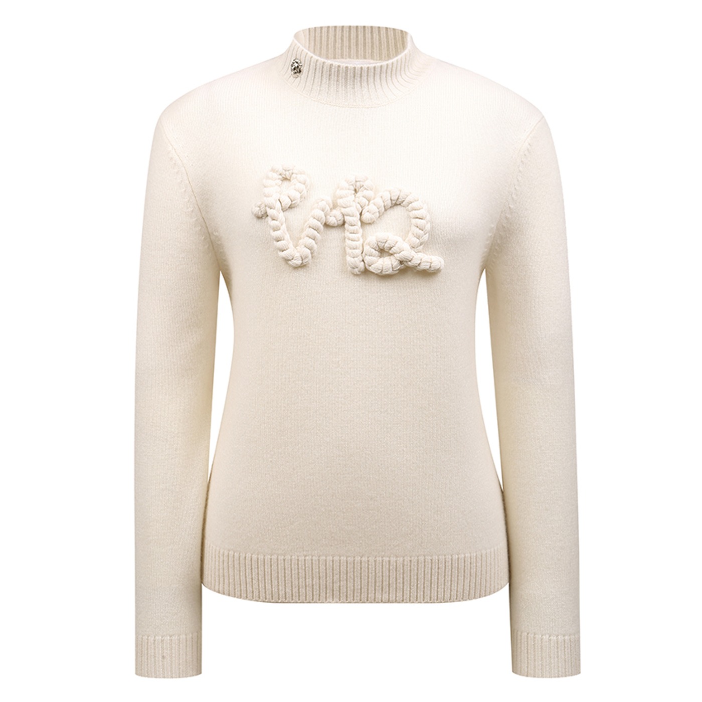 WOMEN HAND EMBROIDRYCASHMERE FULLOVER_IV