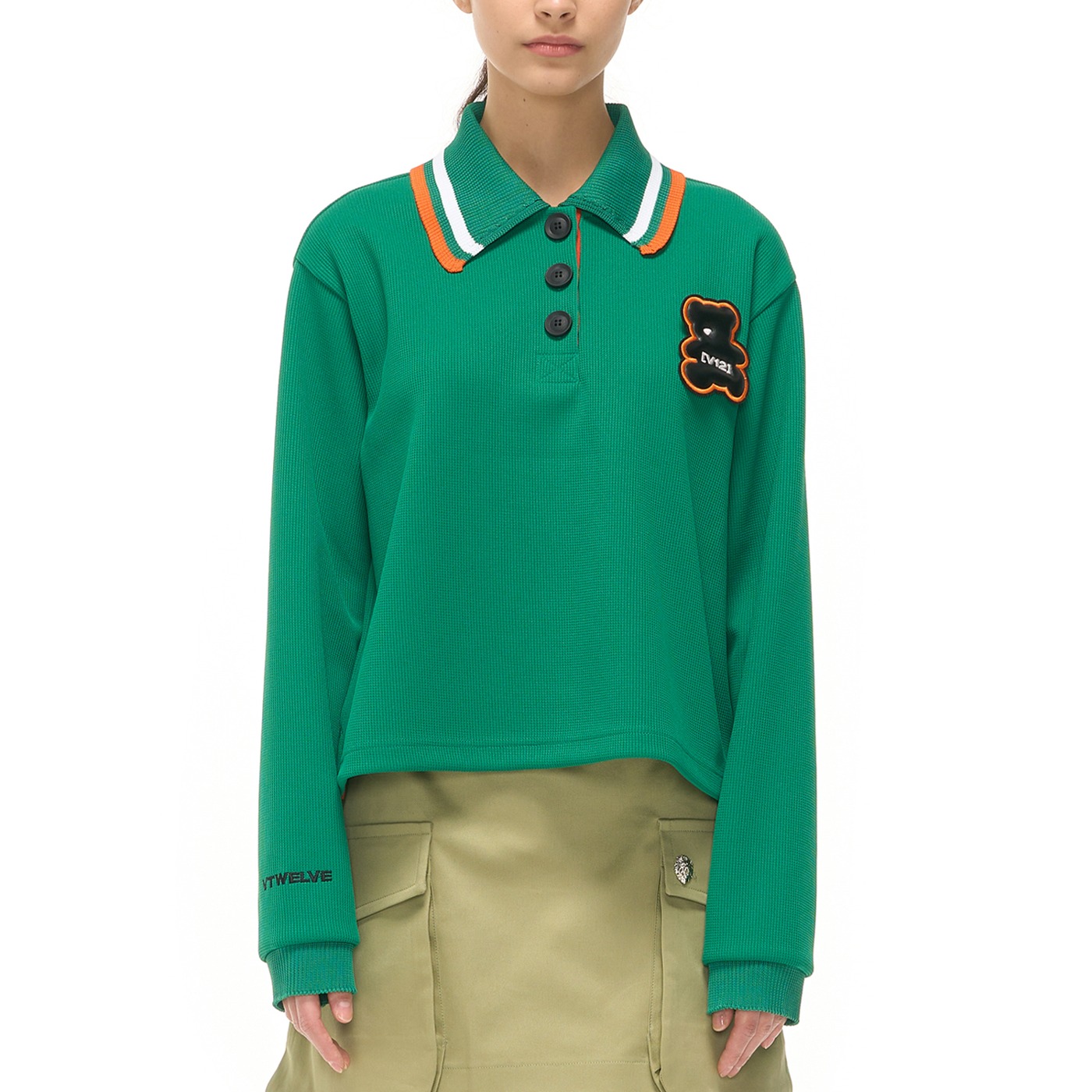 COLOR BLOCK POLO T-SHIRTS_GN